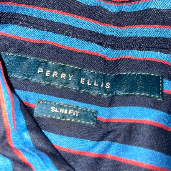 Perry Ellis men’s shirt sleeve button down shirt - Picture 6 of 11